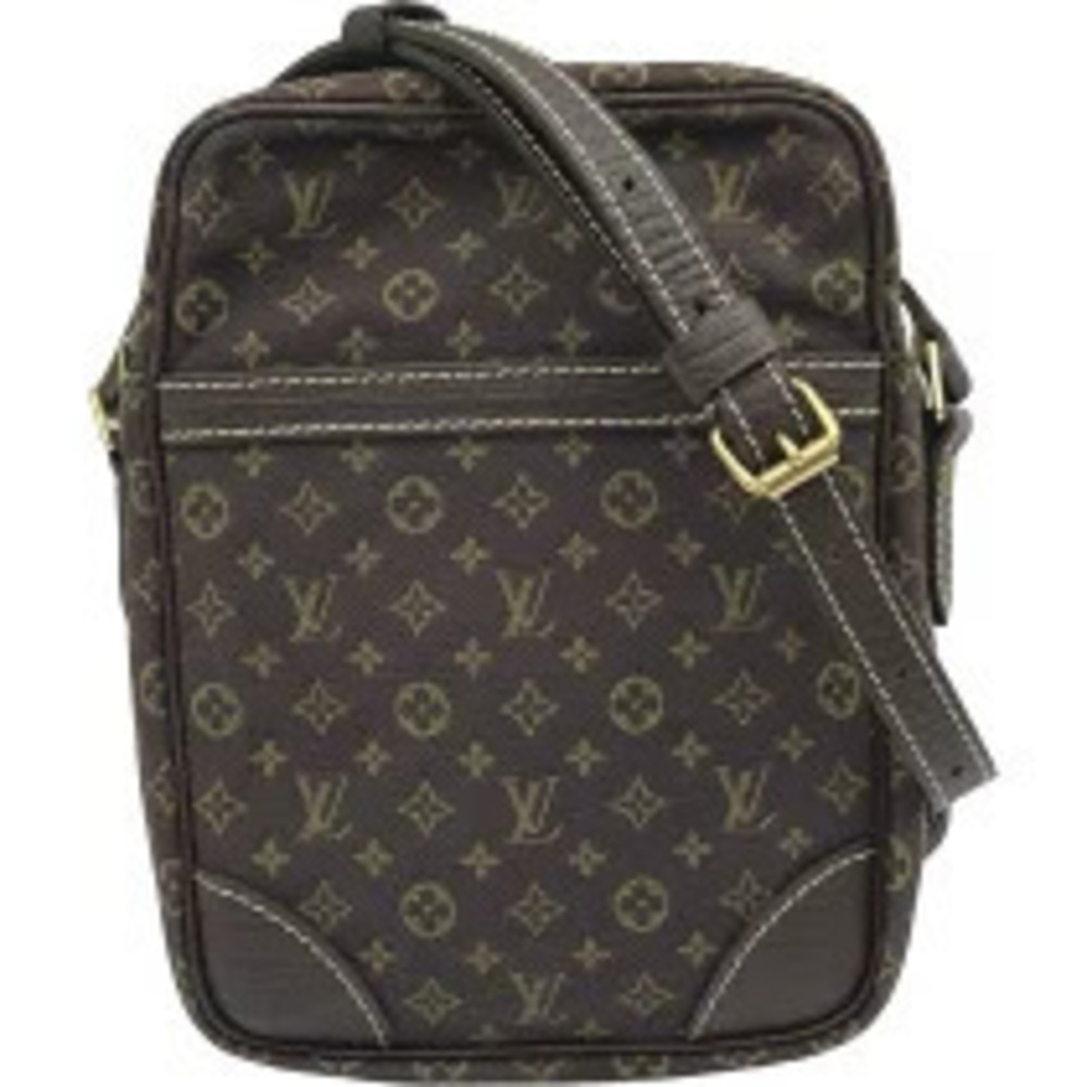 Louis Vuitton Danube Brown Monogram Lin Shoulder Bag
